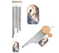 God's Gifts Aluminium Wind Chime Memorial Chimes Soothing Melodic Windchimes for Garden Backyard Patio Outside Decor