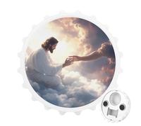 God's Gifts Bottle Opener Refrigerator Magnetic Portable Decorative Gifts Stick Photos Notifications Or Reminders