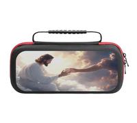 God's Gifts Carrying Case Compatible with Switch Accessories Holds 20 Game Cartridge