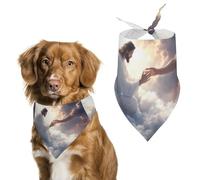 God's Gifts Dog Scarf Triangle Bandana Cat Soft Puppy Scarfs for Small Medium Pets