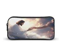 God's Gifts Pencil Case Pen Holders Stationery Bag College Office Large Capacity Pouch for Men Women