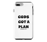 Gods Got A Plan Bible Verse Jeremiah 29:11 Case for iPhone 7 Plus/8 Plus