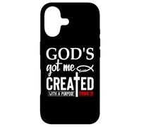 God's Got Me Christian Ephesians 2:10 Created With a Purpose Case for iPhone 17