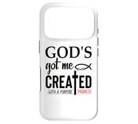 God's Got Me Christian Ephesians 2:10 Created With a Purpose Case for iPhone 17 Pro