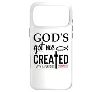 God's Got Me Christian Ephesians 2:10 Created With a Purpose Case for iPhone 17 Pro Max