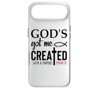 God's Got Me Christian Ephesians 2:10 Created With a Purpose Case for iPhone Air