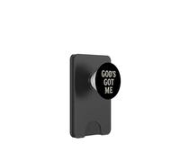 God's Got Me Christian Inspirational Faith Motivational PopSockets PopWallet for MagSafe