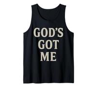 God's Got Me Christian Inspirational Faith Motivational Tank Top