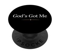 God's Got Me T Shirt Inspirational Faith Based Style PopSockets Adhesive PopGrip