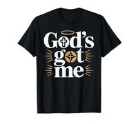 God's Got Me T Shirt Inspirational Faith Based Style T-Shirt