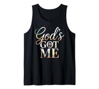 God's Got Me T Shirt Inspirational Faith Based Style Tank Top