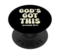 God's Got This Jeremiah 29:11 Christian Religion Worship PopSockets Adhesive PopGrip