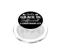God's Grace Is Sufficient 2 Corinthians 12:9 Motivational PopSockets PopGrip for MagSafe