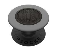 GOD'S GYM Fitness Motivation Bible Christian Inspired Design PopSockets Adhesive PopGrip