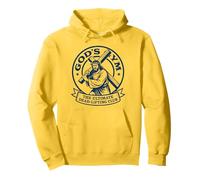Gods Gym Ultimate Dead-Lifting Club, Easter Jesus Fitness Pullover Hoodie