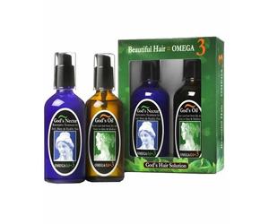 gods hair solution Beautiful Hair Omega 3 Kit
