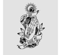 God'S Hand Herbal Semi-Permanent Waterproof Long-Lasting Tattoo Decal Arm Premium