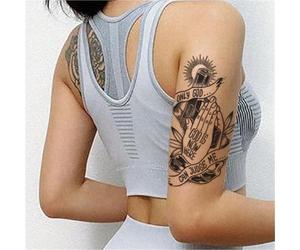 God's Hand Herbal Temporary Tattoo Sticker, Semi-permanent Non-reflective, Waterproof, Lasting 2 Weeks, Fake Tattoos