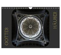GOD'S HOUSES UK-Version (Wall Calendar 2026 DIN A4 Landscape), CALVENDO 12 Month Wall Calendar