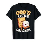 God's Little Cracker Marshmallow Graham Cracker Kawaii T-Shirt