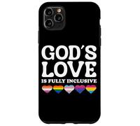 God's Love Is Fully Inclusive LGBTQIA+ Gay Pride Christian Case for iPhone 11 Pro Max