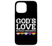 God's Love Is Fully Inclusive LGBTQIA+ Gay Pride Christian Case for iPhone 13 Pro Max