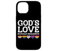 God's Love Is Fully Inclusive LGBTQIA+ Gay Pride Christian Case for iPhone 14