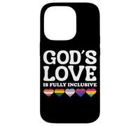 God's Love Is Fully Inclusive LGBTQIA+ Gay Pride Christian Case for iPhone 14 Pro