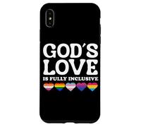 God's Love Is Fully Inclusive LGBTQIA+ Gay Pride Christian Case for iPhone XS Max