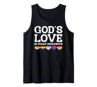 God's Love Is Fully Inclusive LGBTQIA+ Gay Pride Christian Tank Top