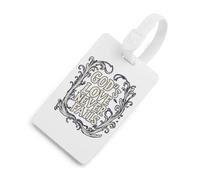 God's Love Never Fails Luggage Tags for Suitcase Travel Baggage Bag Tags Identify Labels