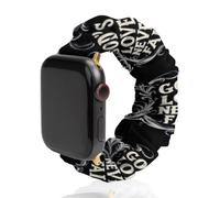 God's Love Never Fails Universal Scrunchie Watch Band Compatible with IWatch Series 11 10 9 8 7 Strap