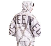 God's Love Overcomes Christian Hoodie | Faith-Based Oversized Christian Sweatshirt | Redeemed | Light Camo