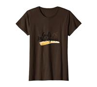 Gods Masterpiece Child of God Inspirational Faith Quote T-Shirt, Women, Brown, L