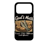 God's Math 5 Loaves 2 Fish 5000 Meals Christian Jesus Bible Case for iPhone 17 Pro