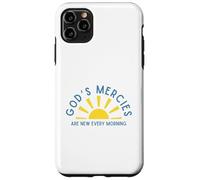 God's Mercies Are New Every Morning Inspirational Encourage Case for iPhone 11 Pro Max