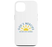 God's Mercies Are New Every Morning Inspirational Encourage Case for iPhone 13