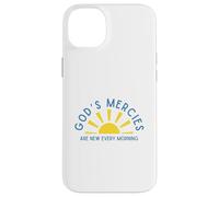 God's Mercies Are New Every Morning Inspirational Encourage Case for iPhone 14 Plus