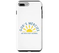 God's Mercies Are New Every Morning Inspirational Encourage Case for iPhone 7 Plus/8 Plus