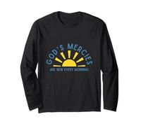 God's Mercies are New Every Morning Inspirational Encourage Long Sleeve T-Shirt