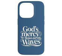 God's Mercy Flows in Waves Case for iPhone 14 Pro