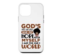 God's mercy grace give me hope for Christian black women Case for iPhone 12 mini