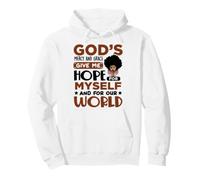 God's mercy grace give me hope for Christian black women Pullover Hoodie