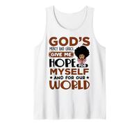 God's Mercy Grace give me Hope for Christian Black Women Tank Top