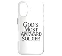 God's Most Awkward Soldier - Funny Christian Case for iPhone 17