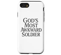 God's Most Awkward Soldier - Funny Christian Case for iPhone SE (2020) / 7/8