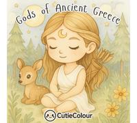 Gods of Ancient Greece: 25 Relaxing Chibi Images for Adults and Teens Featuring Mythology and Ancient Greek Gods