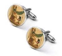 Gods of Egypt Egyptian Fashion Cufflinks for Men Classic Shirts Cuff Links Set for Wedding Business 2.0cm