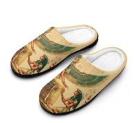 Gods of Egypt Egyptian Mens House Slippers Cotton Home Shoes 8