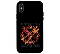 Gods of Olymp or Hephaestus God of Fire or Ancient Greek God Case for iPhone X/XS